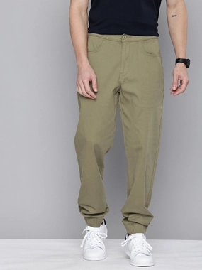 Men's Relaxed Fit Olive Green Jogger Cargos Tru Spec Xfire Cargo Pants