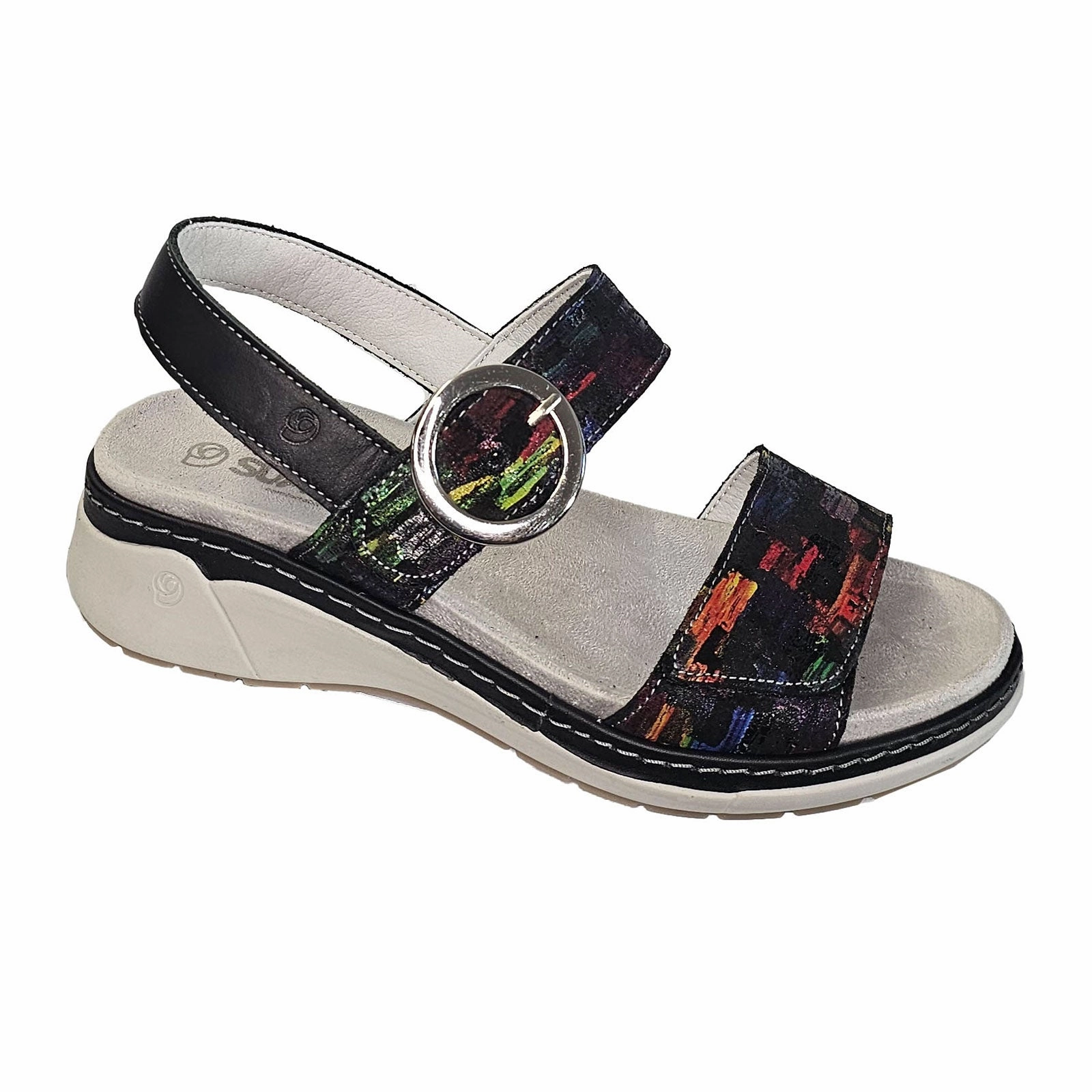 Suave Silveria Backstrap Sandal (Women) - Multi Woody Sandals