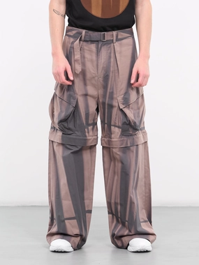 Cargo Pants And Corset Top Outfit Sun-Bleached Detachable Cargo Trousers (PA04-GREY)