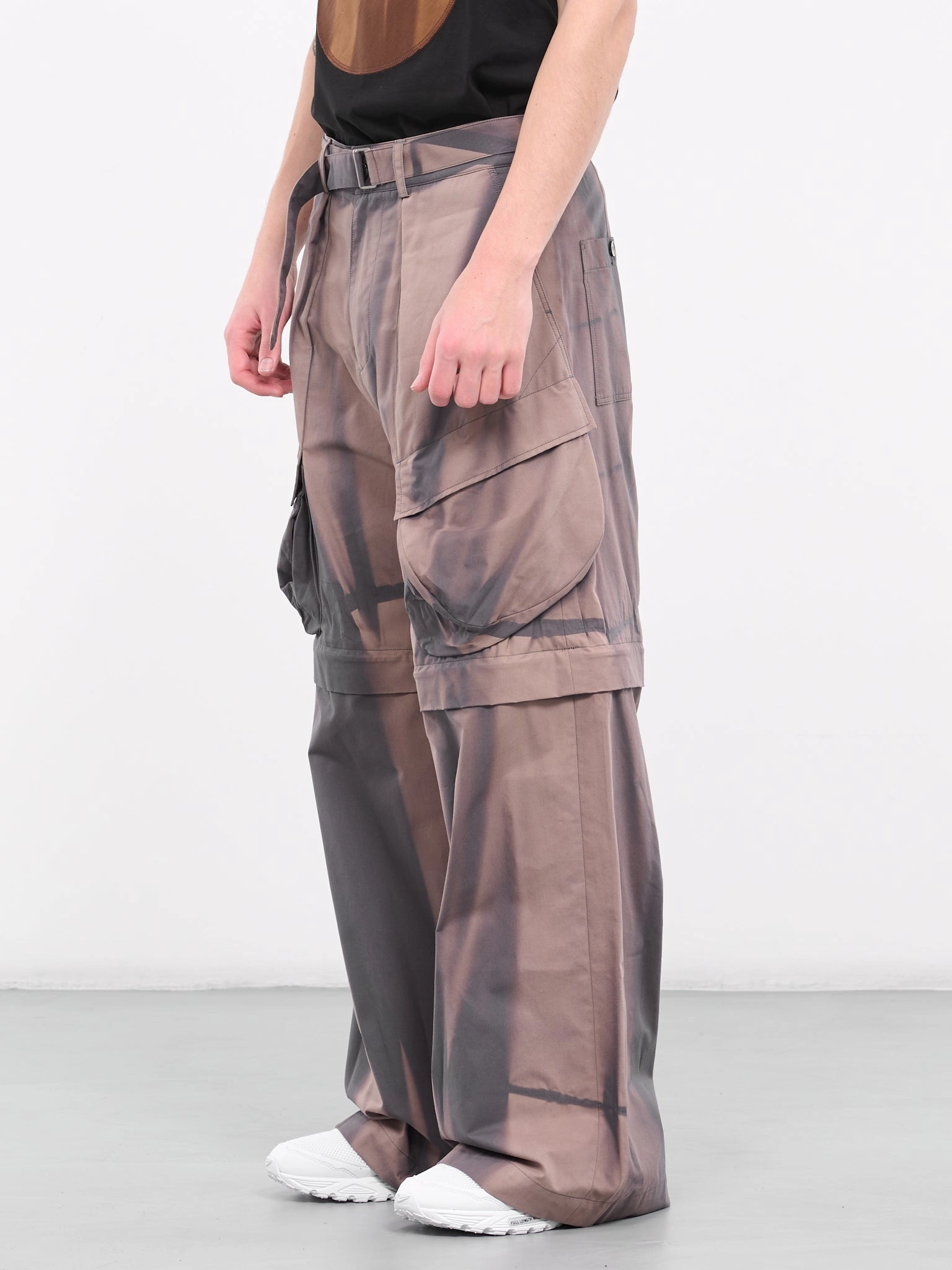 Sun-Bleached Detachable Cargo Trousers (PA04-GREY) Wayf Cargo Pants