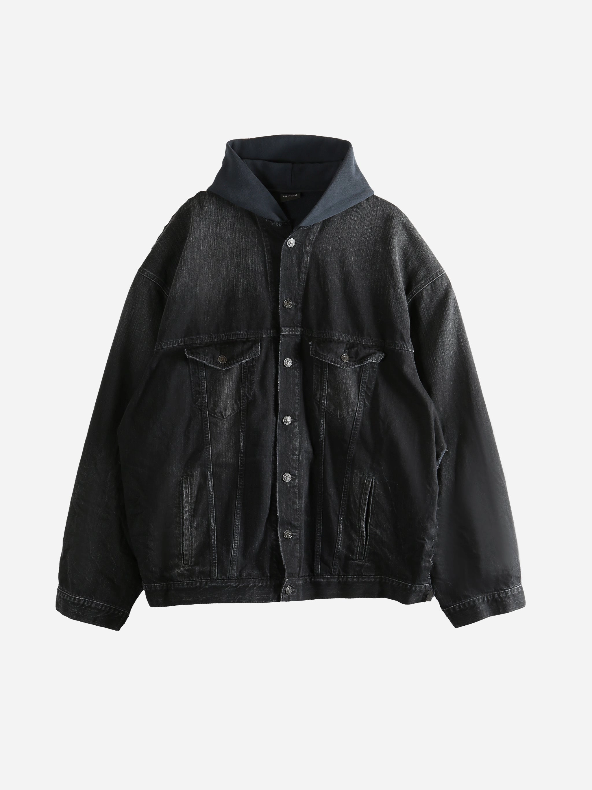 Vengeance Coats BALENCIAGA - Men Hybrid Hooded Jacket