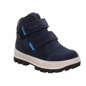Superfit Kids | Tedd SYMPATEX Boot | Navy Zebra Boots