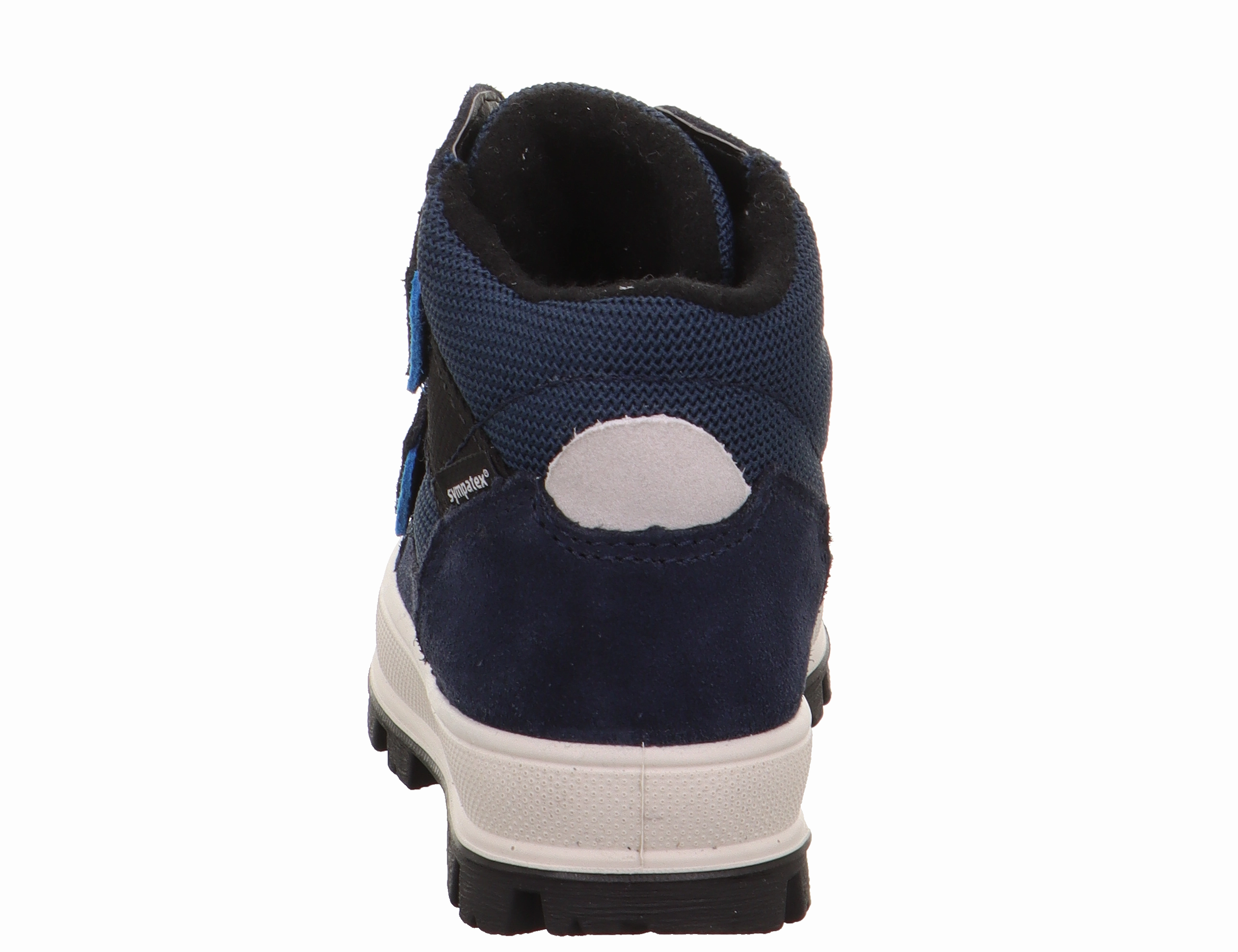 Superfit Kids | Tedd SYMPATEX Boot | Navy Tough 1 Thick Gum Rubber Slip-on Bell Boots X-large
