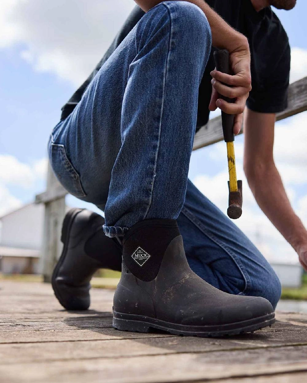 Muck Boots Mens Originals Excursion Ankle Boots Boots Height Boost