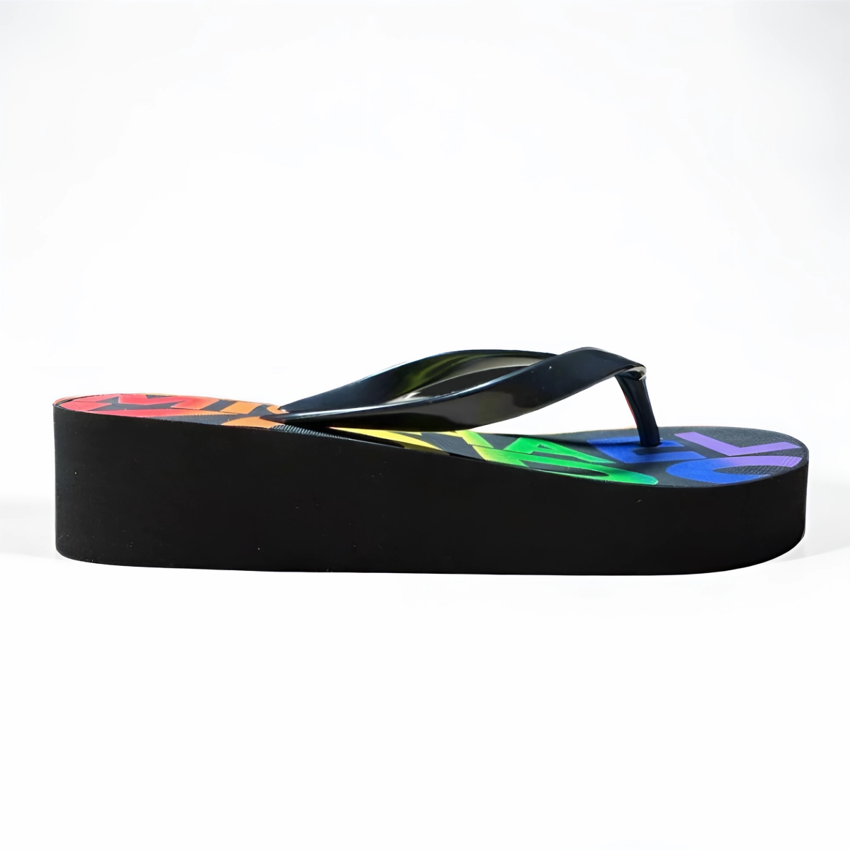 Michael Kors Bedford Wedge Flip Flop Women - BLKMLT See Kai Run Sandals