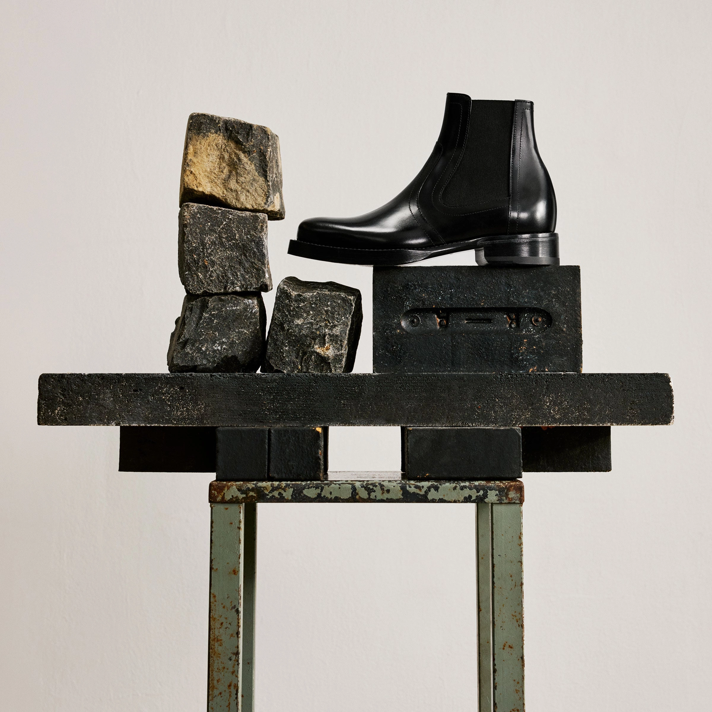 HEROES BOOTS Wool Chelsea Boots