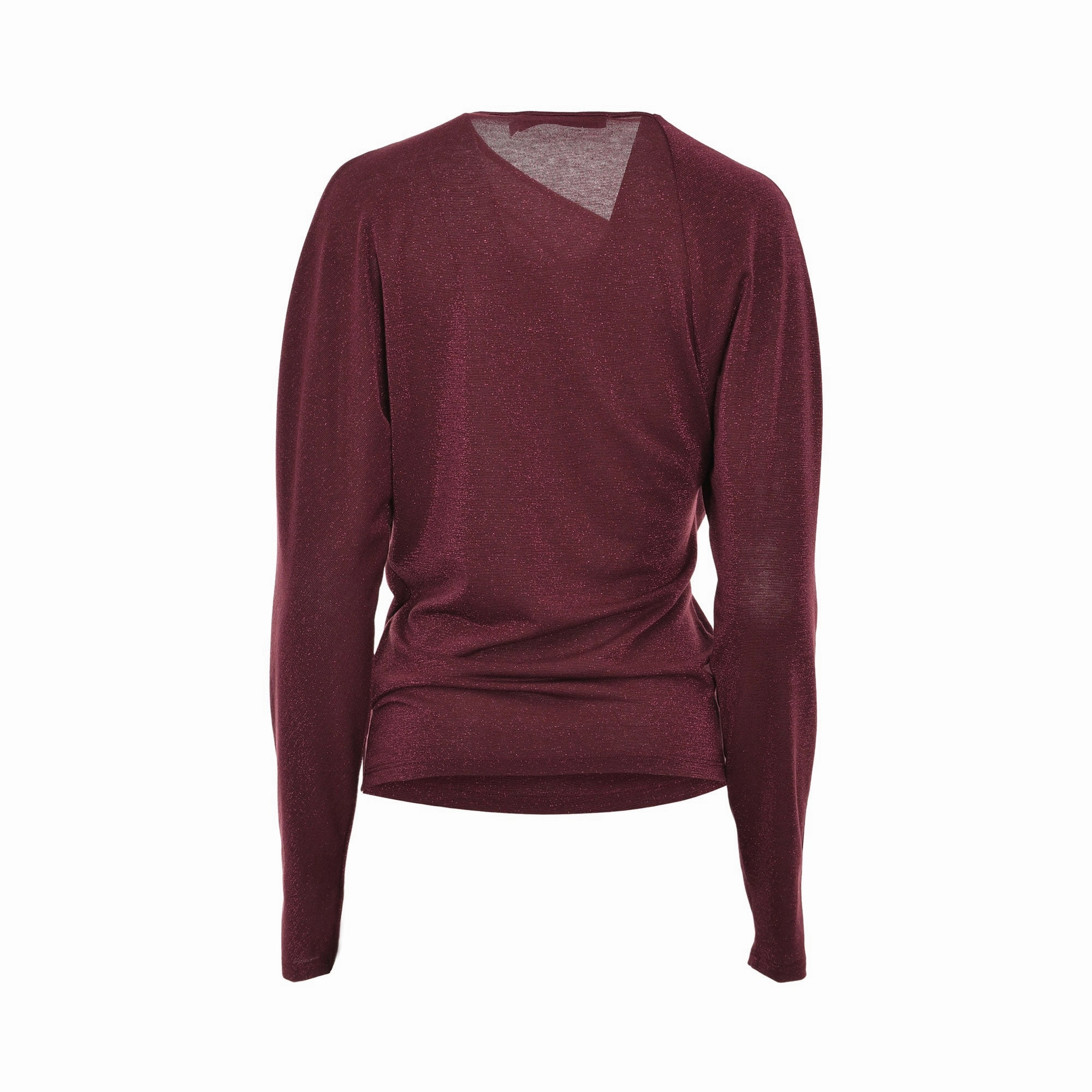 Removing Pilling From Knitwear Simona Corsellini Women's Cherry Red Sweater