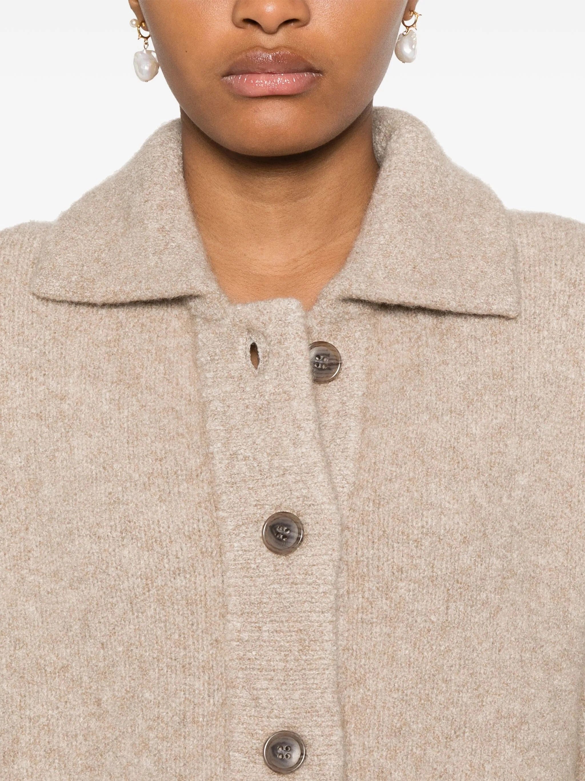 Edda cardigan Meg Gallagher Knitwear