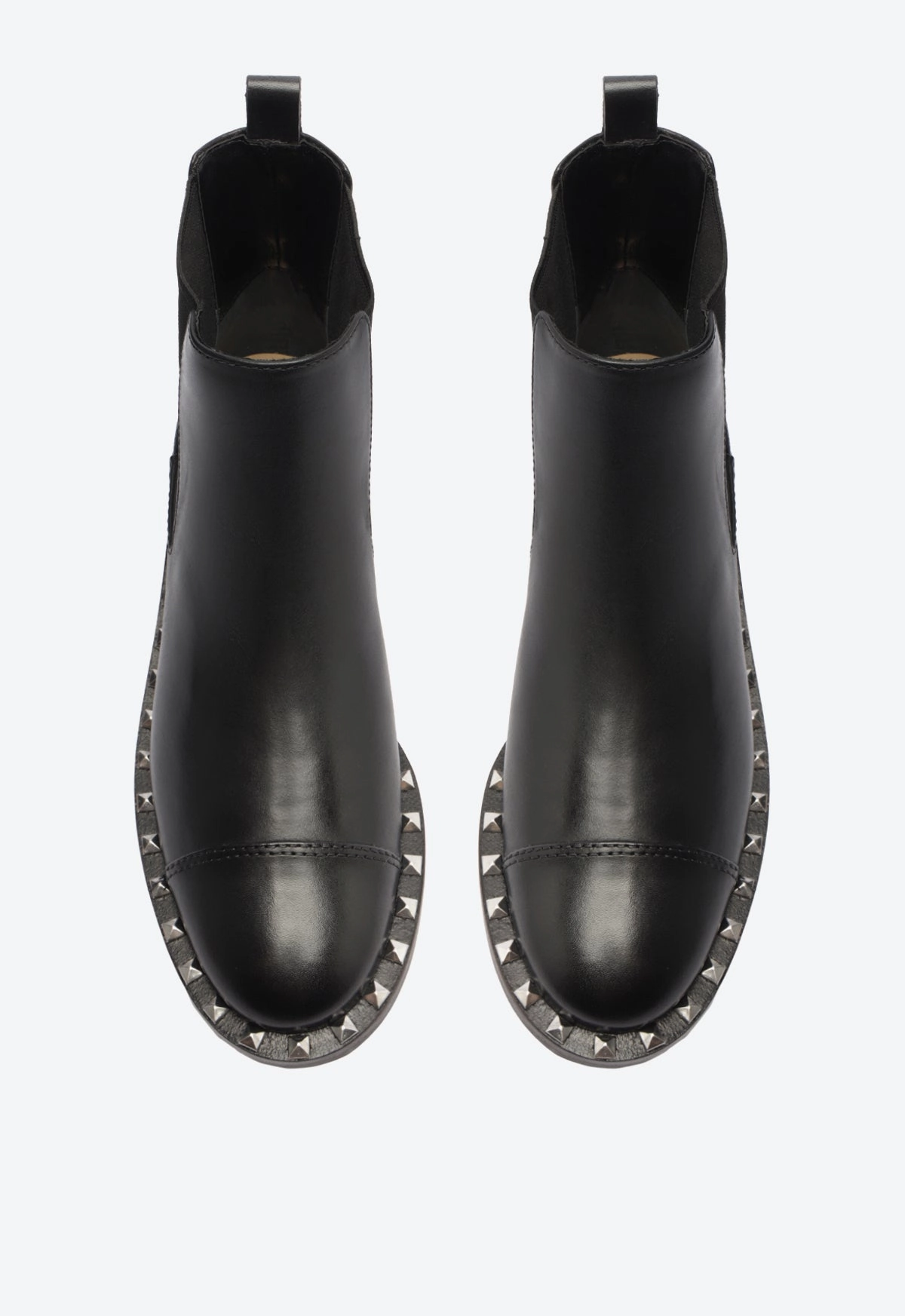 Tanner Leather Bootie Calfskin Snake-wrap Chelsea Boots