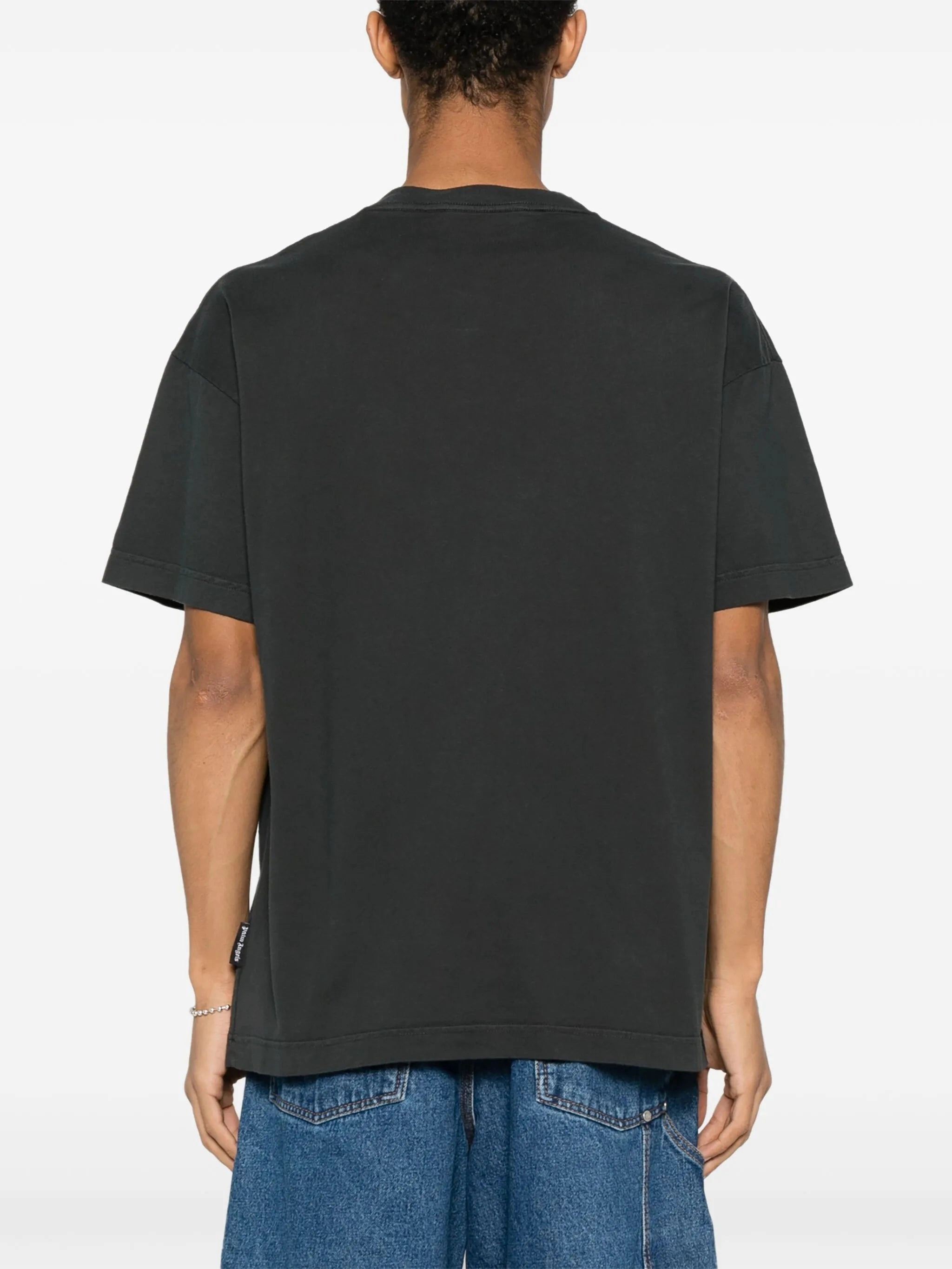 City washed-effect T-shirt Security T Shirts