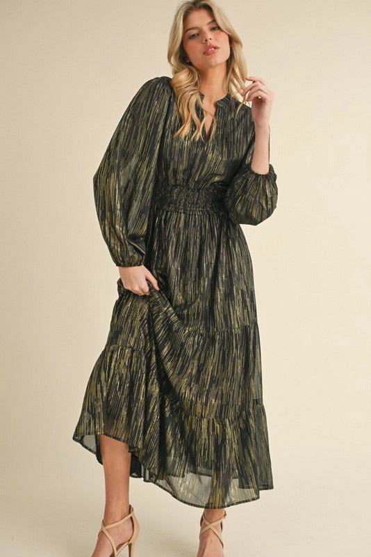 The Elegant Chiffon Maxi Dress Fairydust Maxi Dress