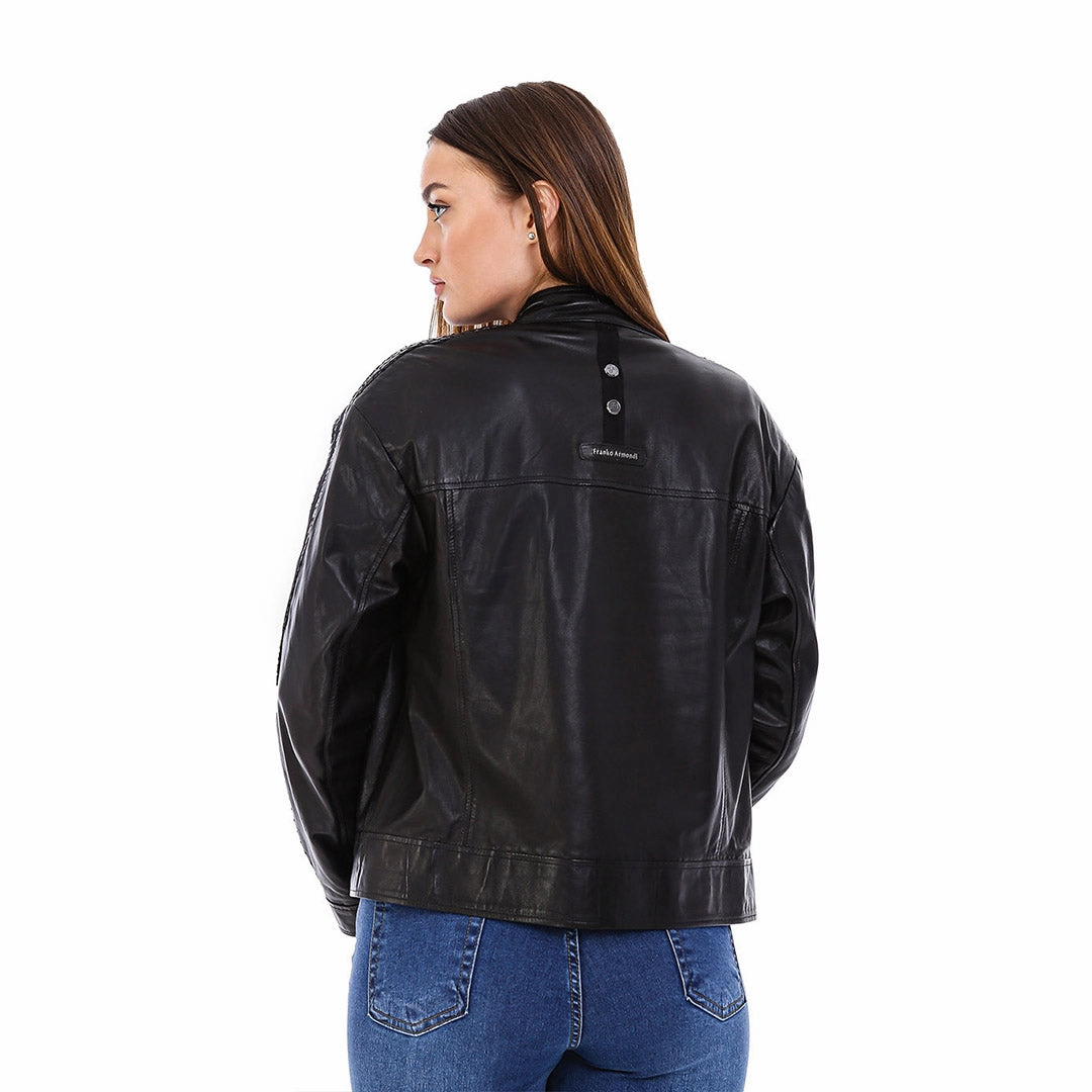 Jackets Vintage The Farragut Black  Leather Women Jacket