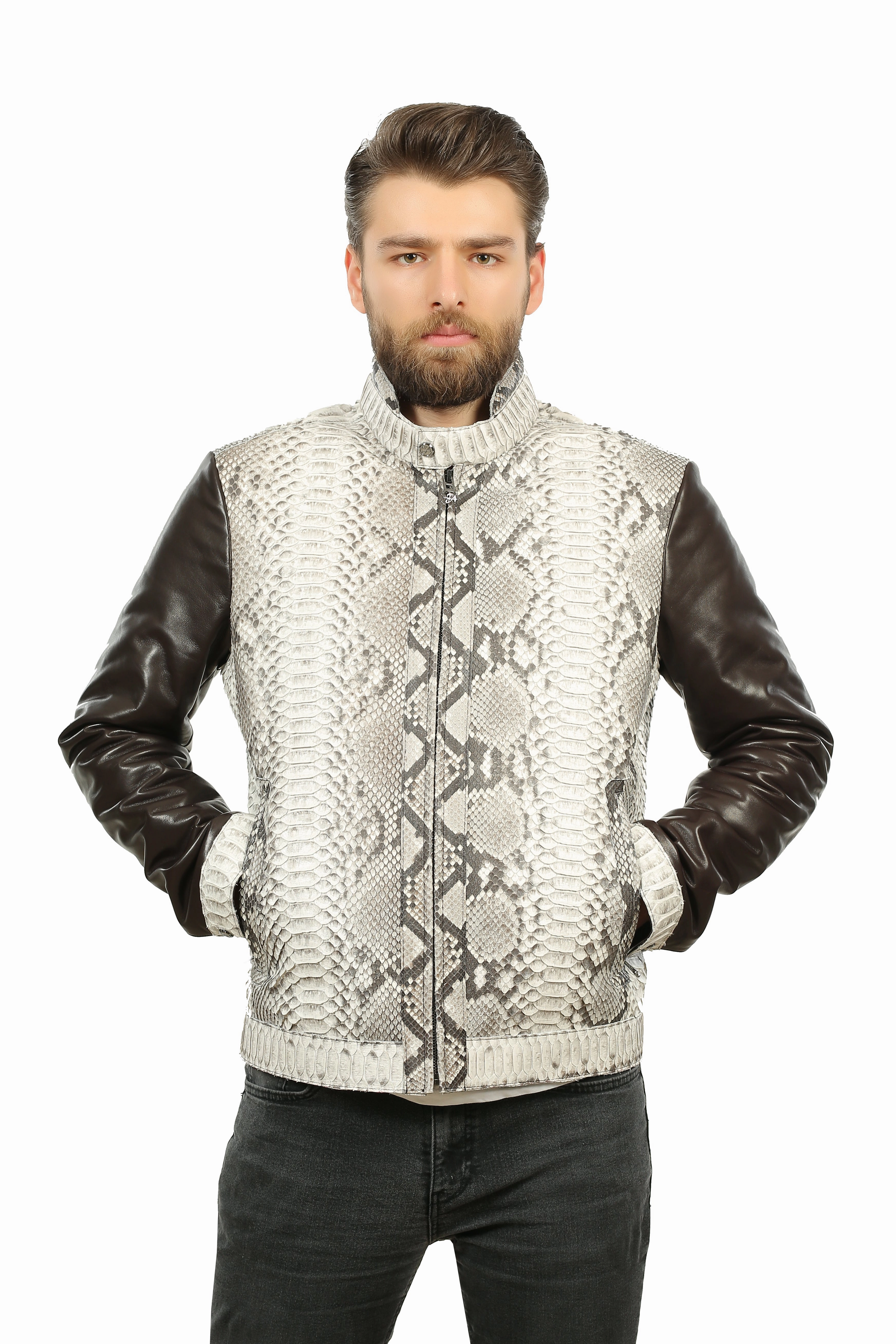 The Masten Pythn Natural Leather Men Jacket Mountain Equipment Coop Jackets