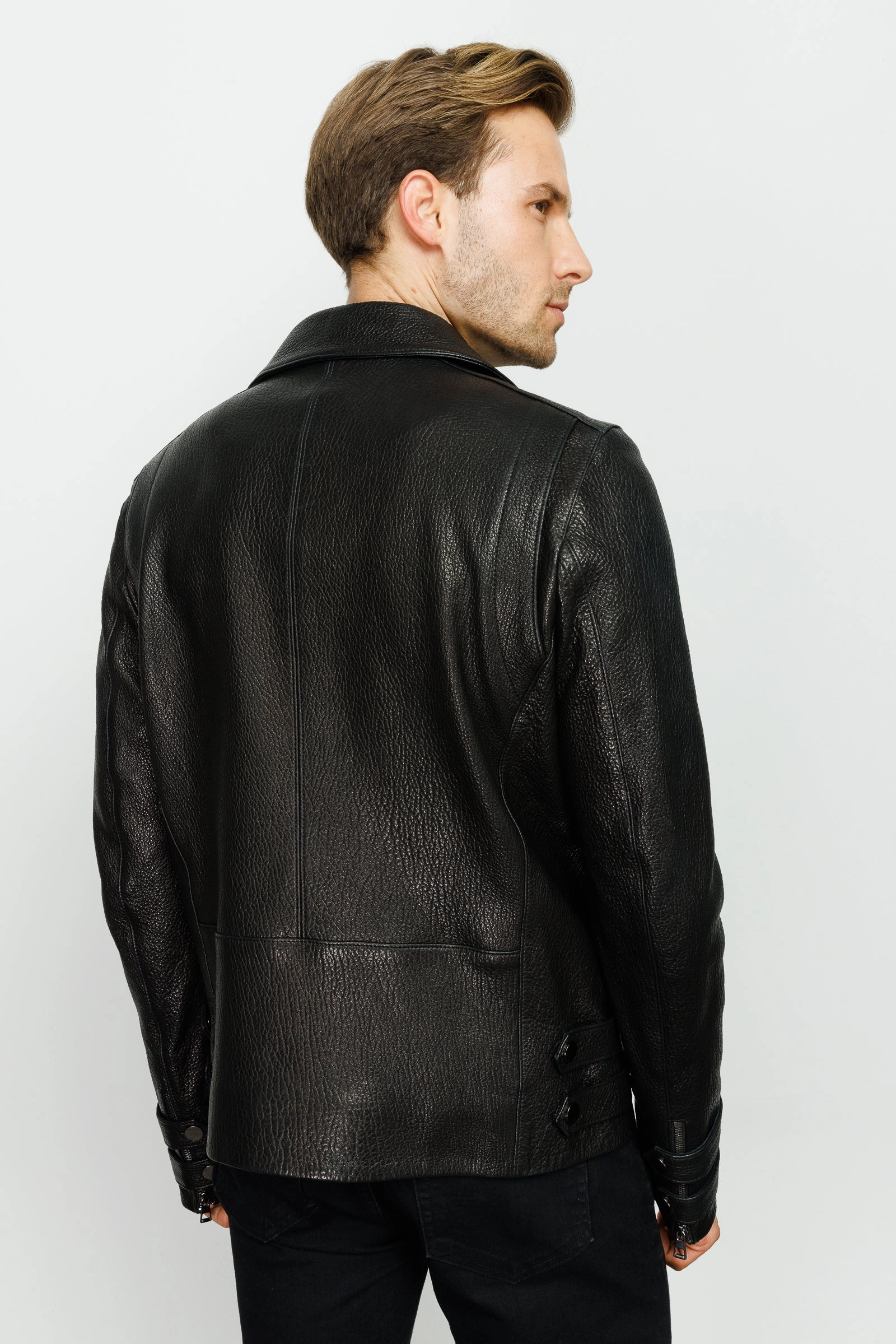 The Monala Black Leather Men Jacket Columbus Jackets Trade Rumors