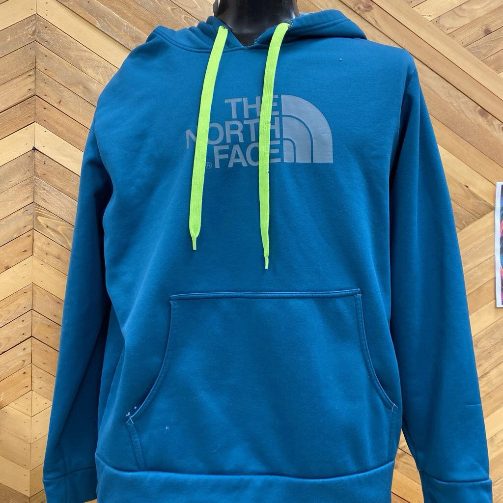 Calculus Sweatshirts The North Face - Men's Hoodie - MSRP $85: Teal Blue-men-XL