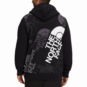 The North Face Men's Graphic Injection Pullover Hoodie Grandma Embroidered Sweatshirts