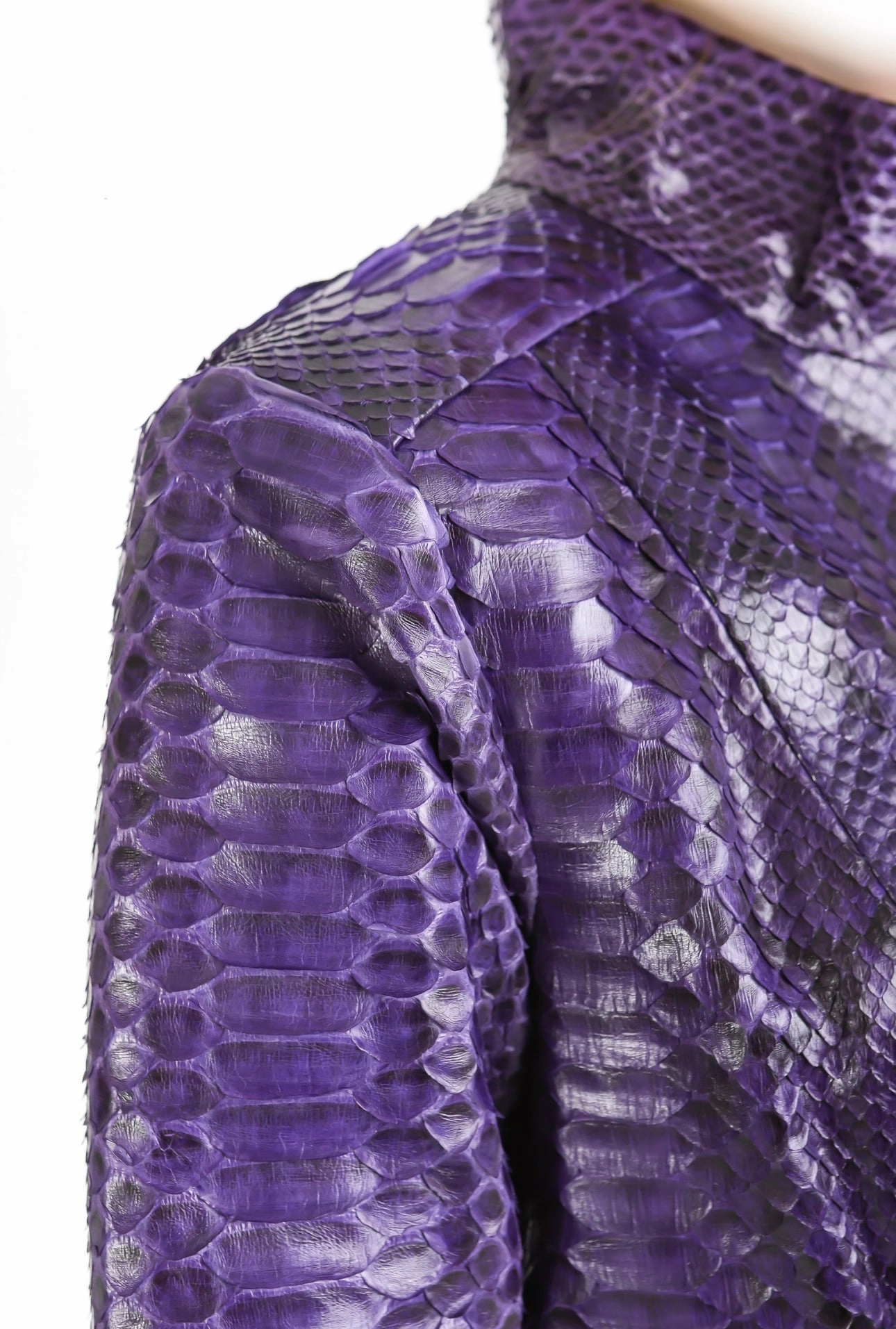 The Rubert Purple  Pyht Leather Women Jacket Jackets Waterproof