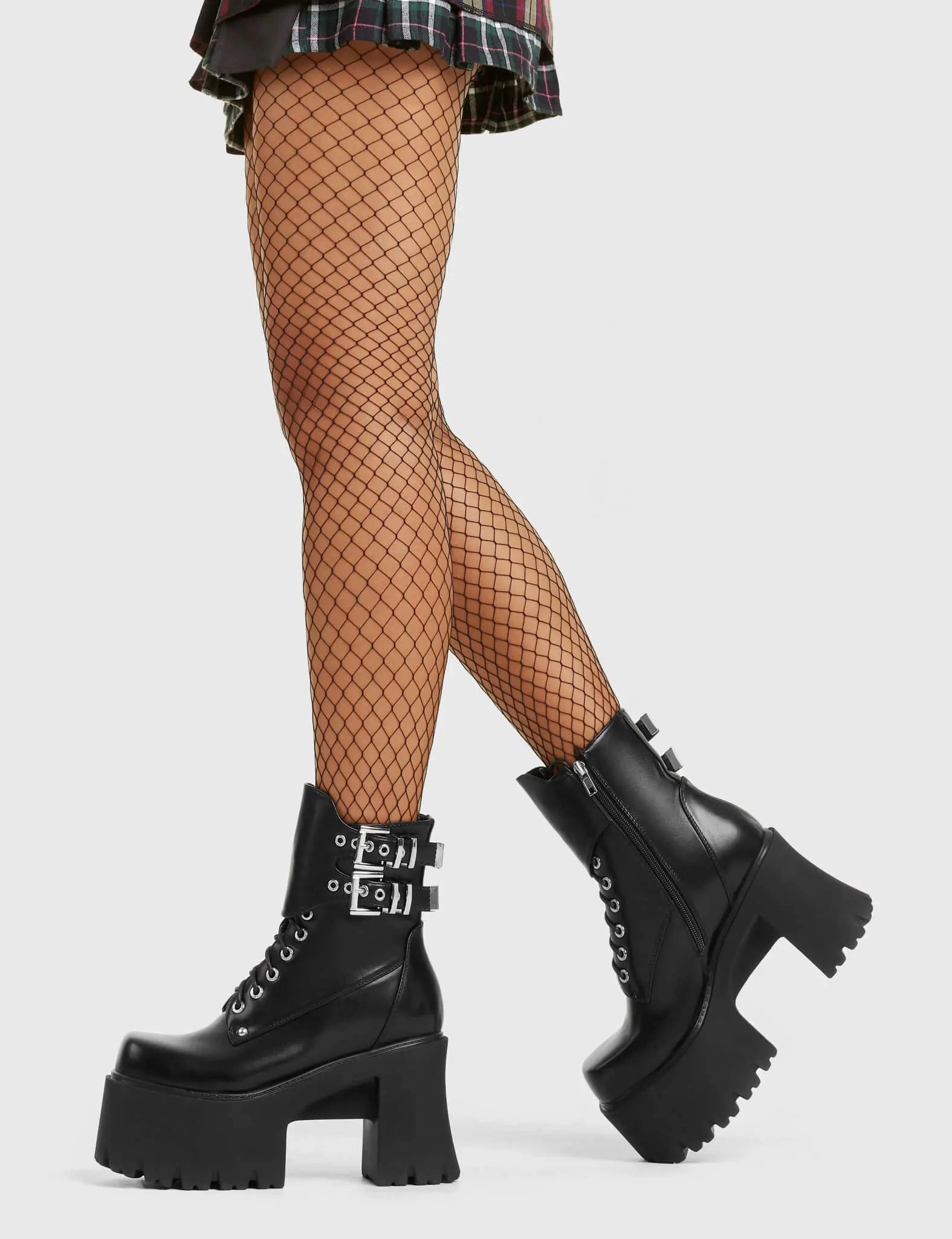 Camel Flat Ankle Boots Thinking Spot Chunky Platform Ankle Boots