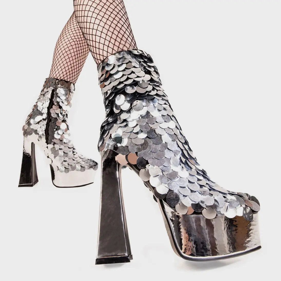 Those Eyes Platform Ankle Boots Ankle Boots Wedge Heel