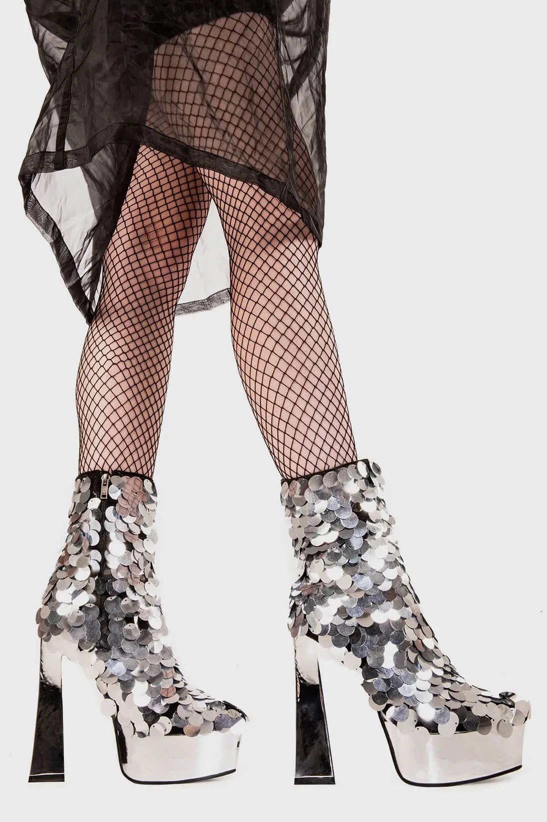 Gathered Ankle Boots Those Eyes Platform Ankle Boots