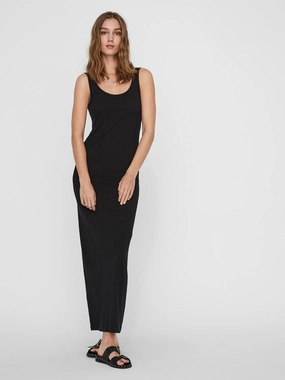 Amazonian Ombre Maxi Dress Nanna Cotton Ankle Dress Solid