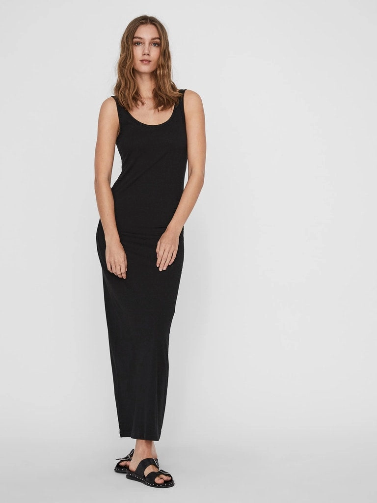 Maxi Dress With Hearts Nanna Cotton Ankle Dress Solid