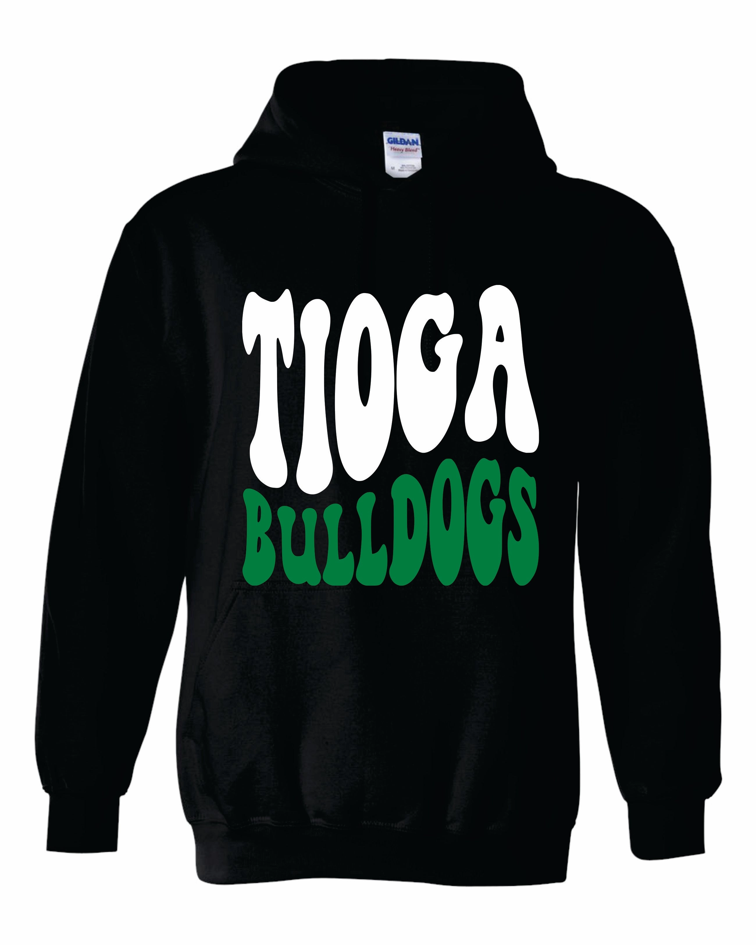 Custom Matching Sweatshirts Tioga Bulldogs wave Sweatshirt/Hoodie