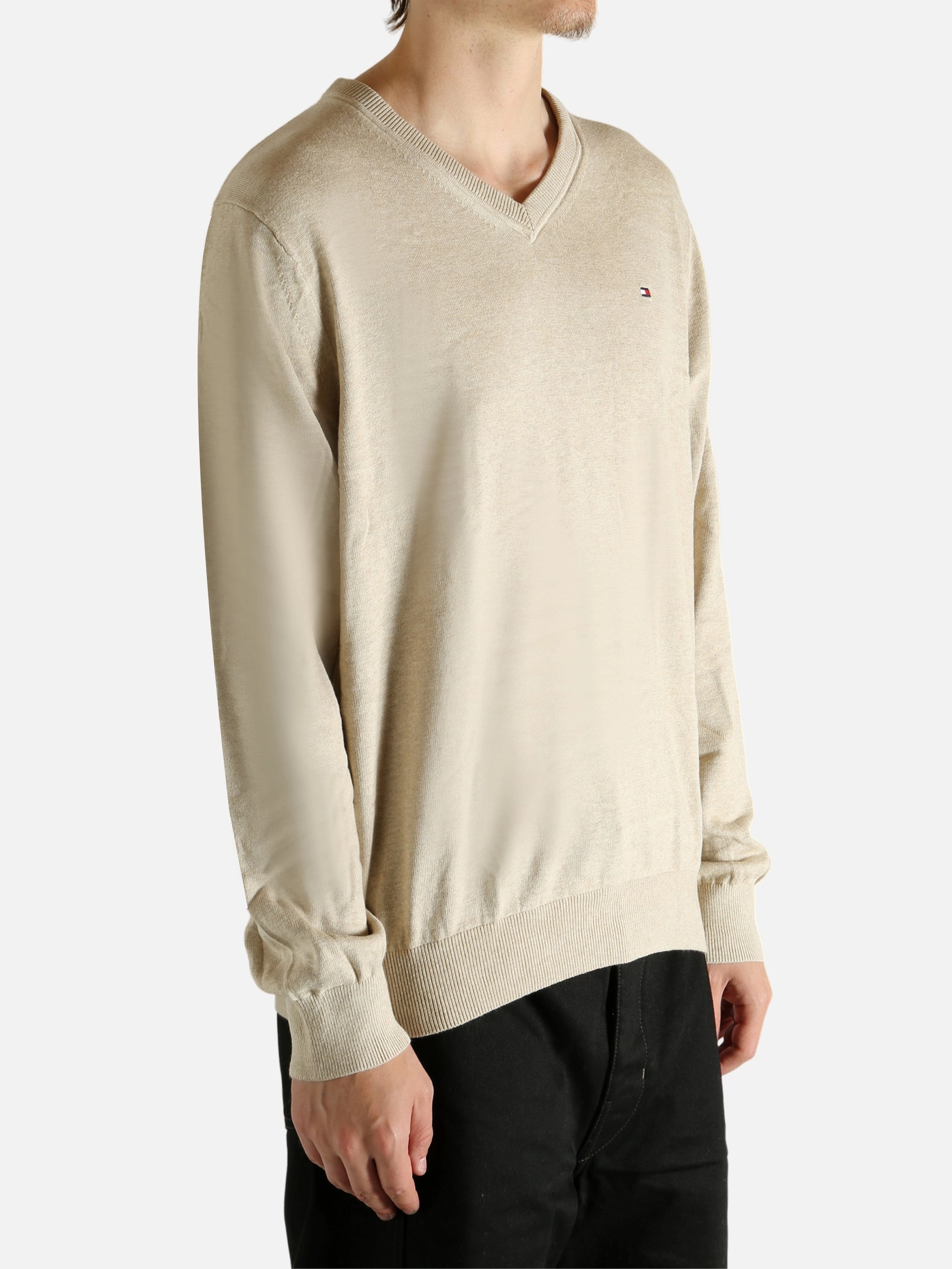 Knitwear Sampling Service TOMMY HILFIGER - Men M Syracuse Vneck Sweater