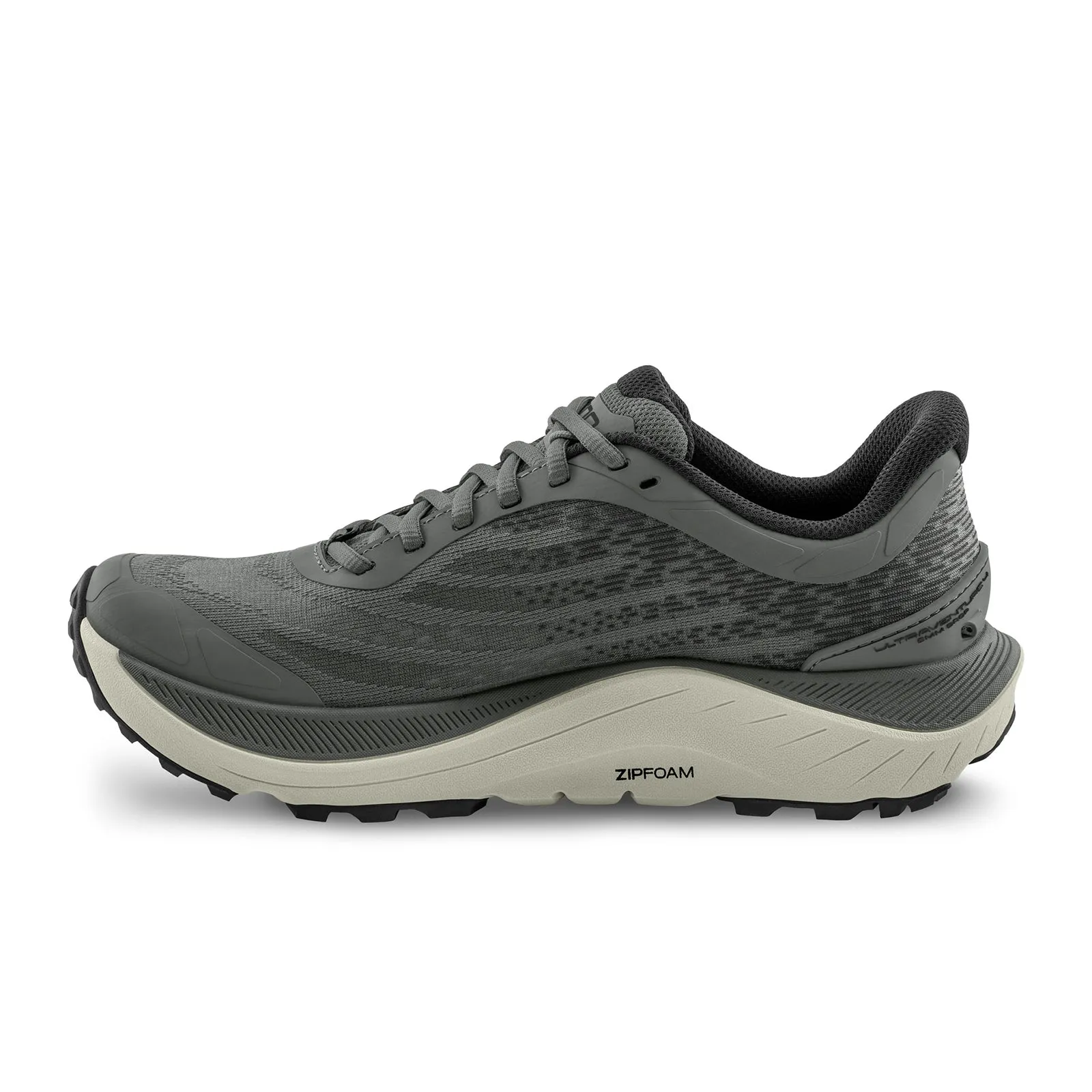 Cushion Neutral Running Shoes Topo Ultraventure 4 Running Shoe (Men) - Grey/Grey