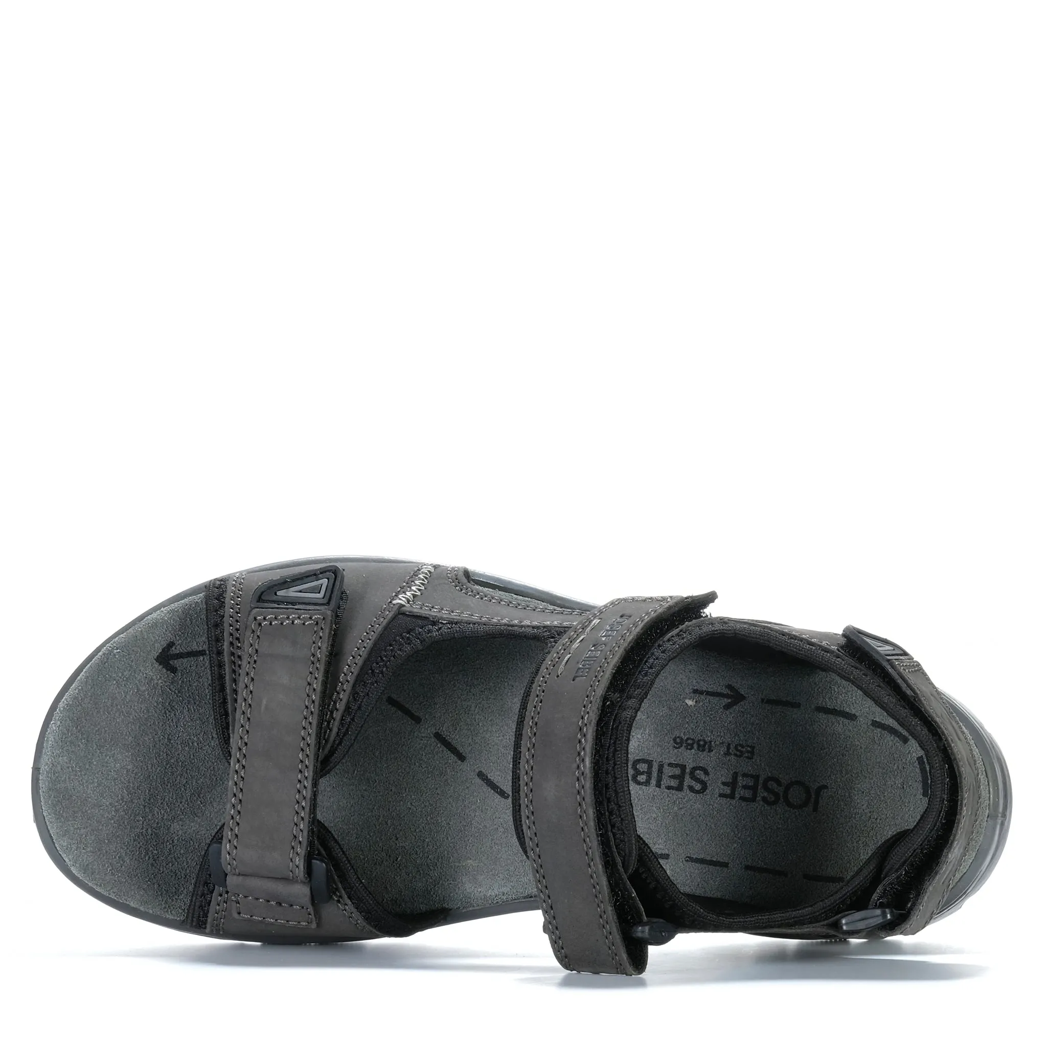 Josef Seibel Arlo 02 Granit Silver Sandals