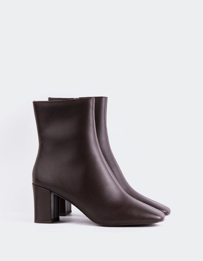 Jepson Brown Leather Silver Boots