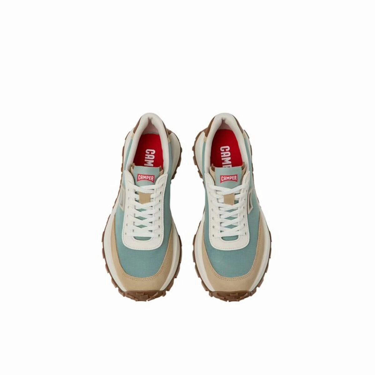 Trail Running Shoes With Stability Sports Trainers for Women Camper Drift Trail Vibram Turquoise