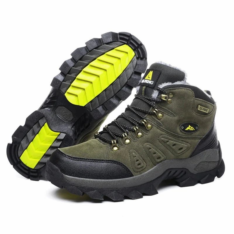 Merrell Wildwood Mid Hiking Boots Montana Mountains Men's Hiking Boots - Green