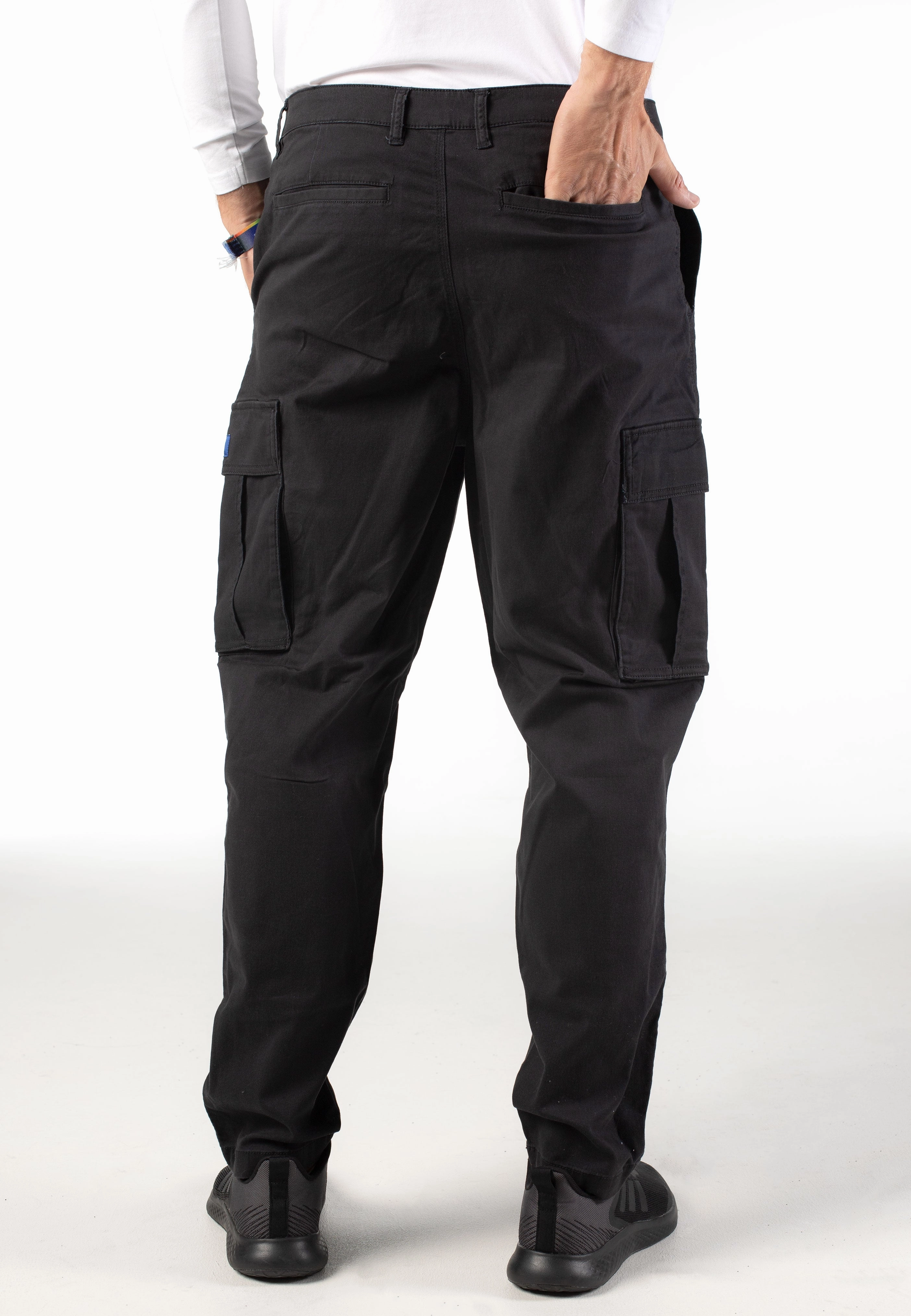Only & Sons - Wills 0341 Tapered  Jet Black - Pants Classy Cargo Pants Outfit