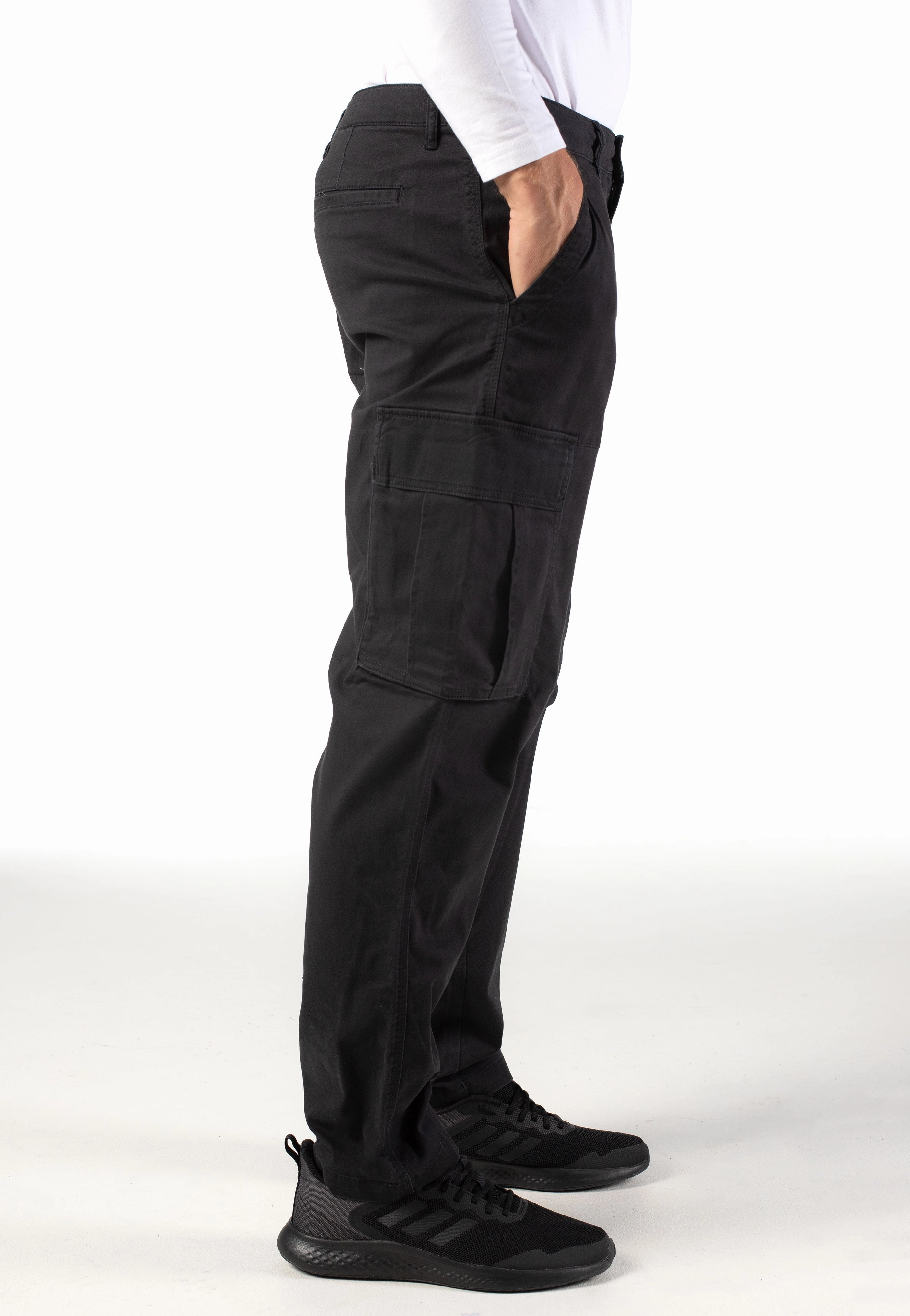 Summer Size Cargo Pants Only & Sons - Wills 0341 Tapered  Jet Black - Pants