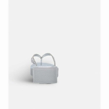 Aldo Yberani Embellished Rubber Wedge Flip-flops Best Material For Flip Flops