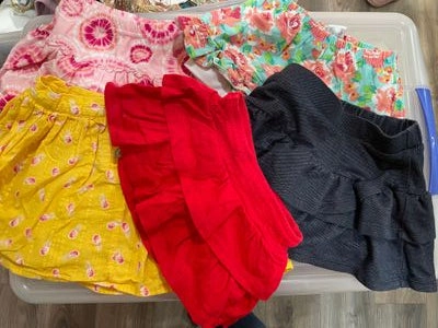 No Brand Skirts 2T Ruffle Maxi Skirt