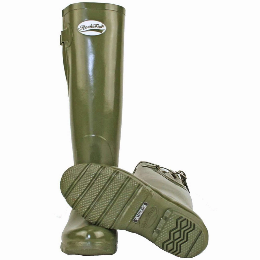 Womens Everyday Tall Side Adjustable Wellington Boots Metallic Boots