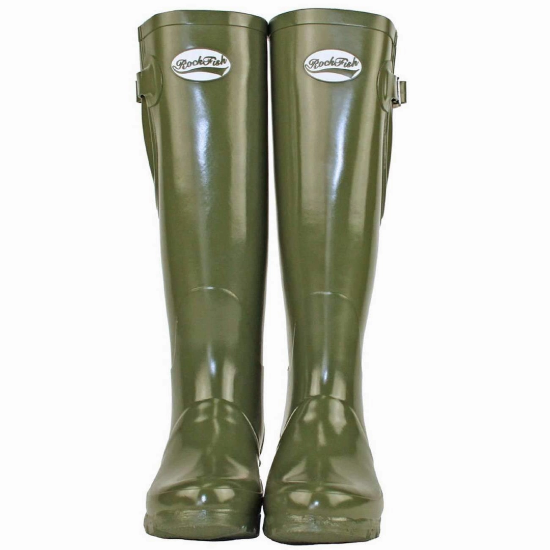 Trekking Boots Womens Everyday Tall Side Adjustable Wellington Boots