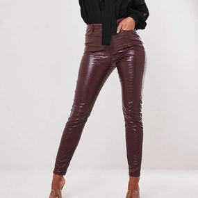 High Waist Pencil Faux Leather Pants Trousers Patagonia Iron Forge Hemp Canvas Cargo Pants