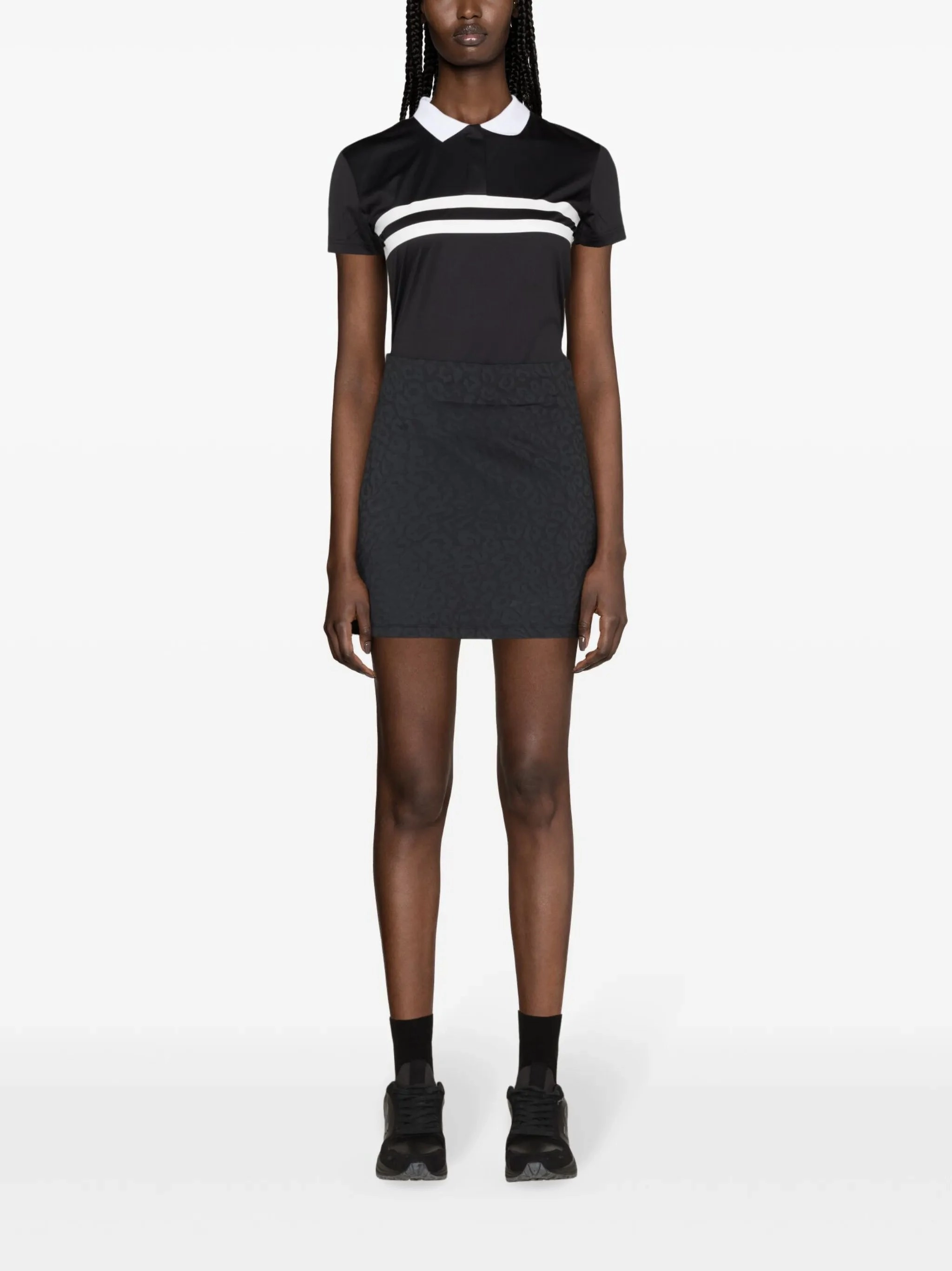 Cheongsam Dress Qipao Denise leopard-print performance skirt