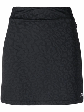 Denise leopard-print performance skirt Dress Arwen