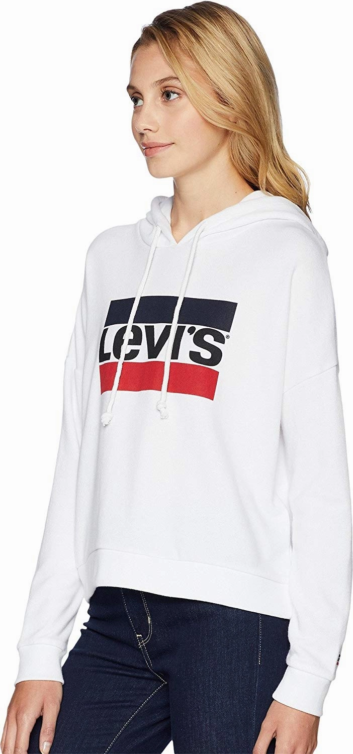 Blood Gang Sweatshirts Levi's Women's Graphic Track Hoodie Sweatshirt
