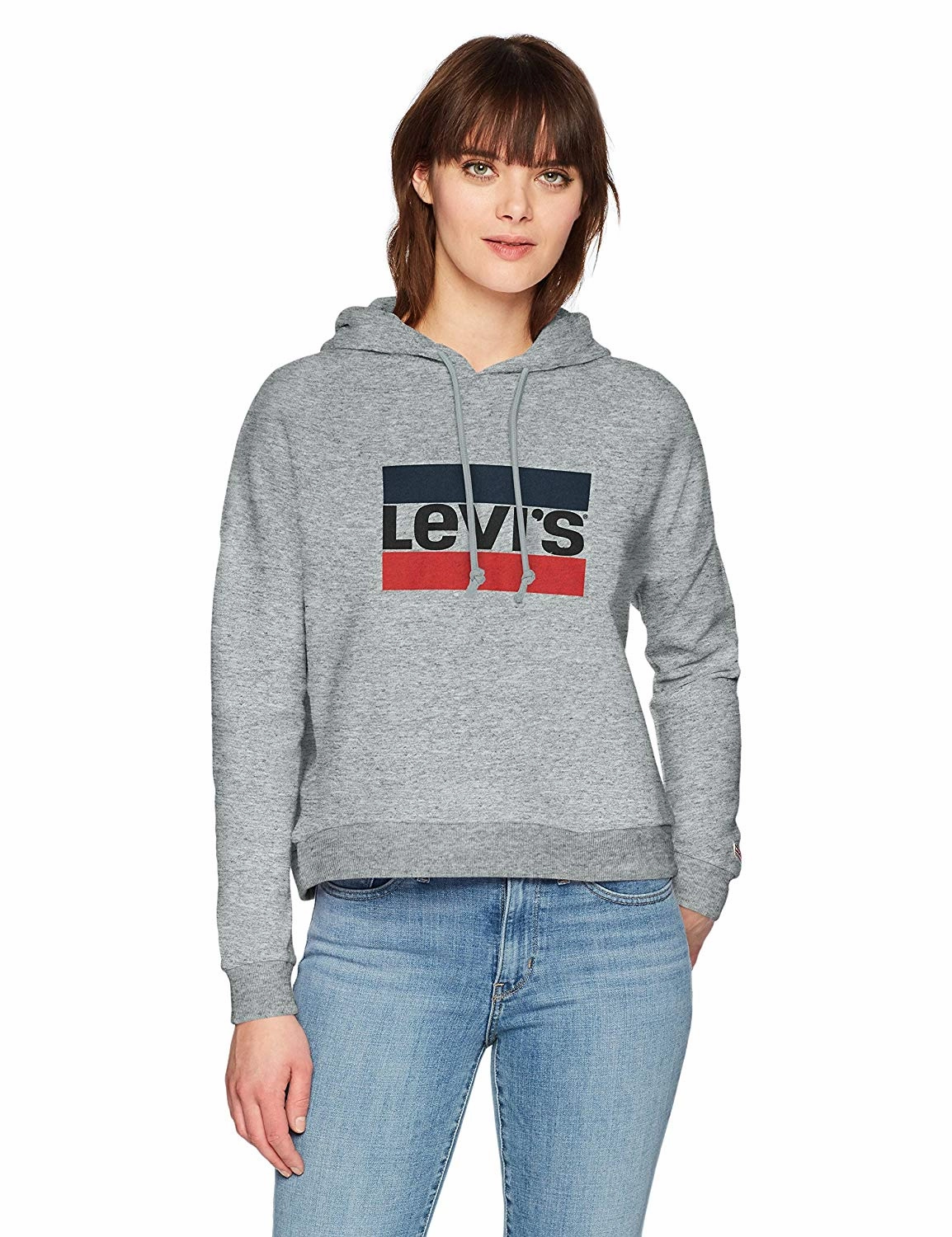 Levi's Women's Graphic Track Hoodie Sweatshirt Waterfowl Hunting Sweatshirts