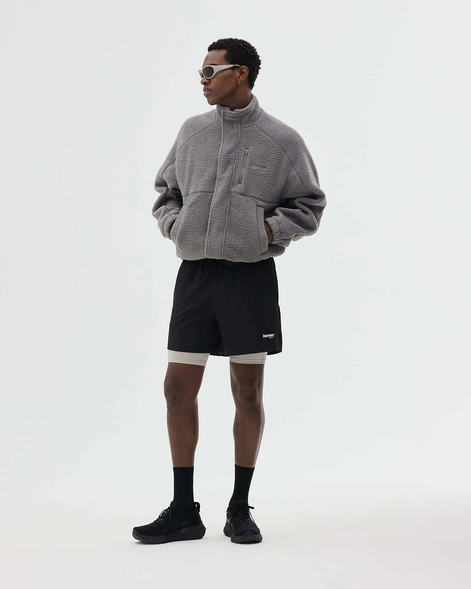 Packable Winter Jackets Fleece Jacket, Men - Sport 3 - Smoked Pearl