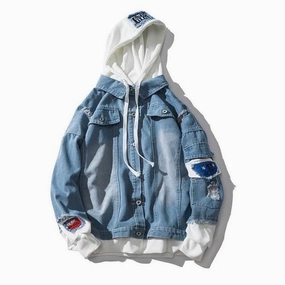 West Louis Spring Mens Hooded Jackets Wilson Leather Jackets