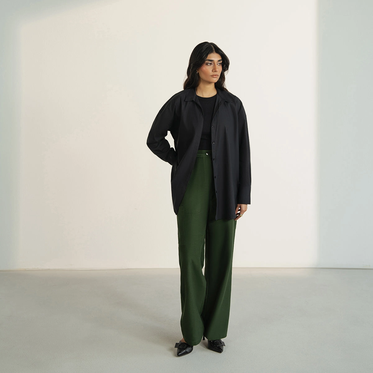 Cargo Pants With Pockets In Front Twill Terry Cargo Pants