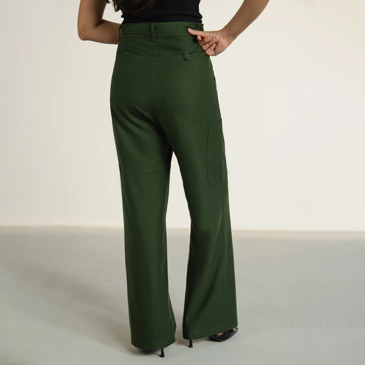 H And M Cargo Pants Twill Terry Cargo Pants