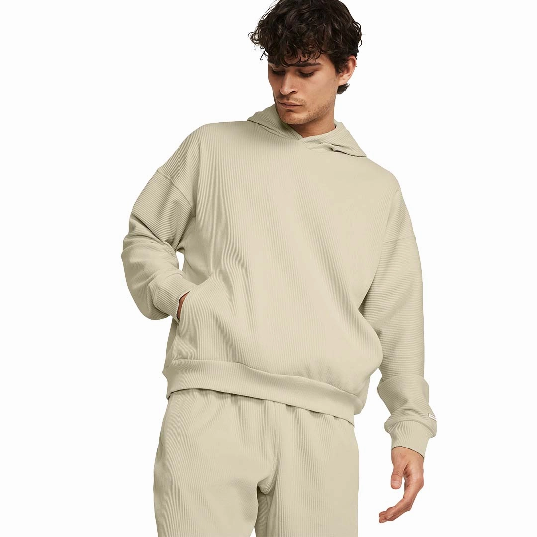 UA Men Journey Rib Hoodie | 1383100 Full Zip Sweatshirts