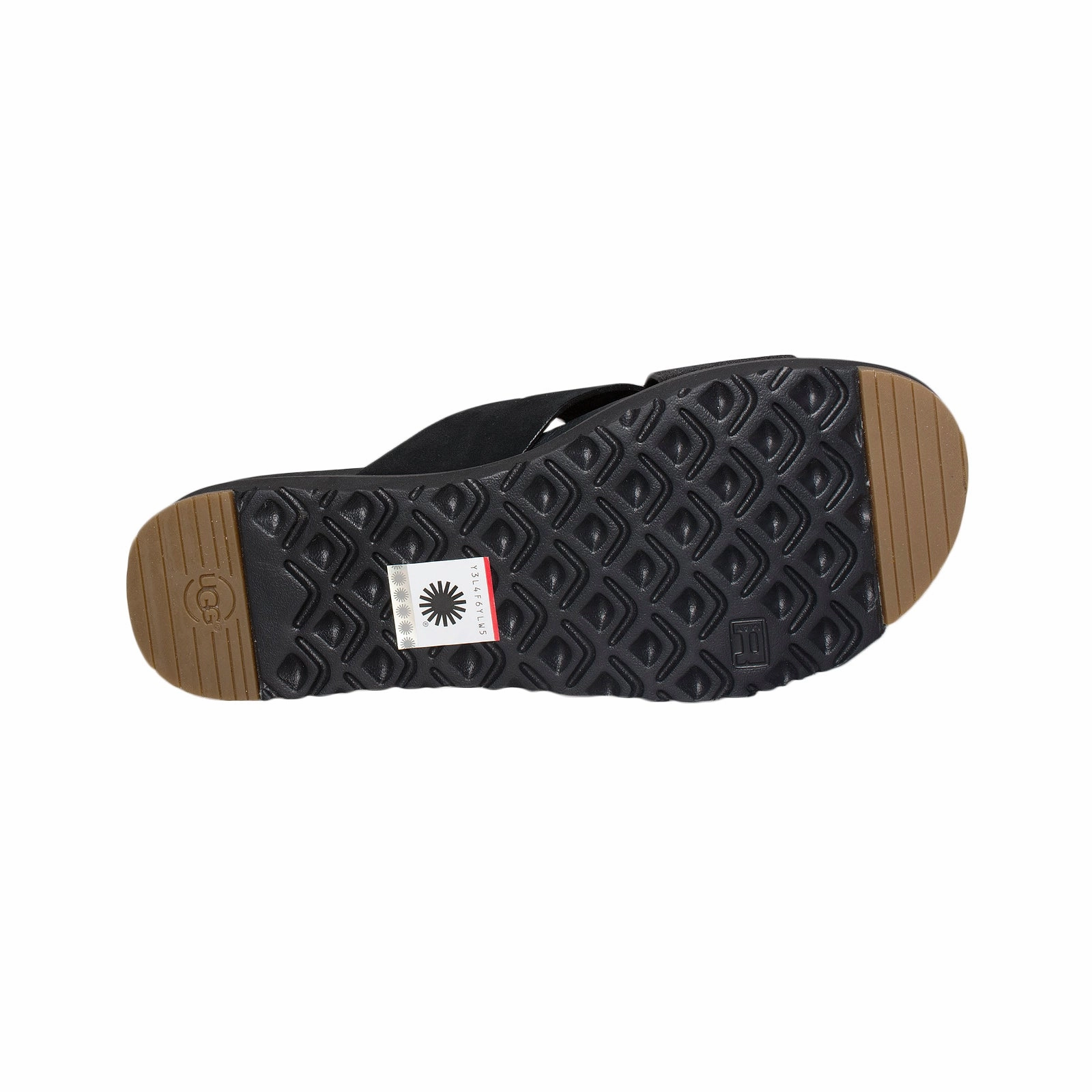 UGG Kari Glitter Black Flip Flops - Women's Flip Flop Platform